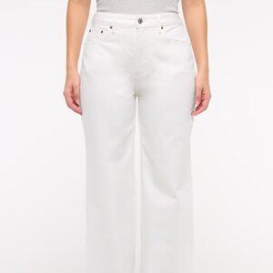 Curve Love High Rise Wide Leg Jean